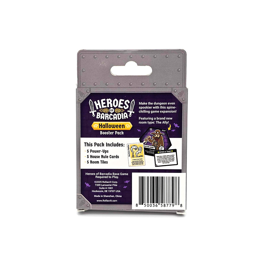 Heroes of Barcadia Halloween Booster Pack | Rollacrit