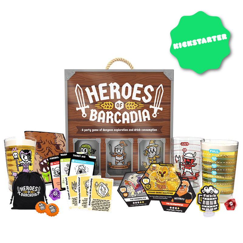 Heroes of Barcadia Base Game Kickstarter Edition | Rollacrit