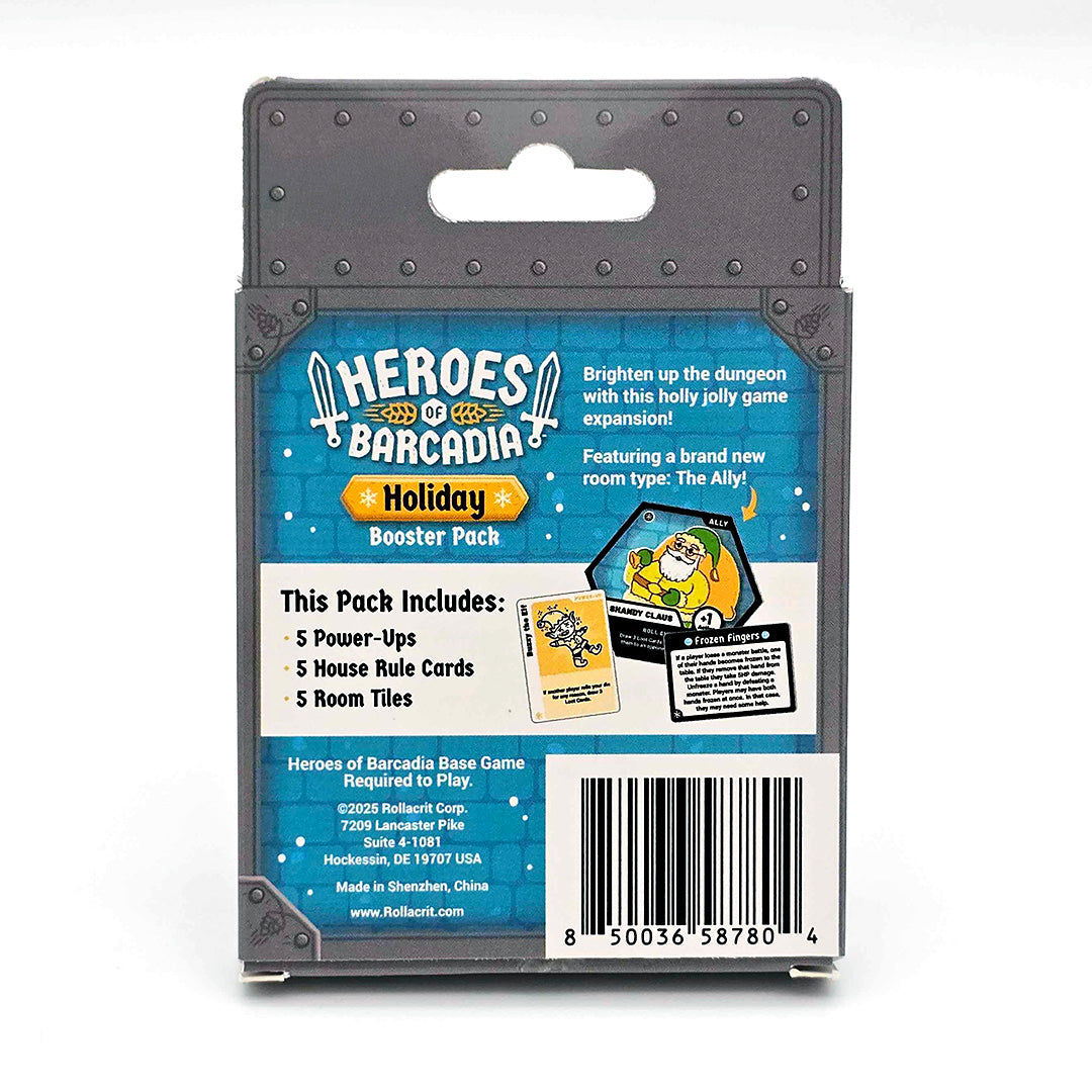Heroes of Barcadia Holiday Booster Pack | Rollacrit