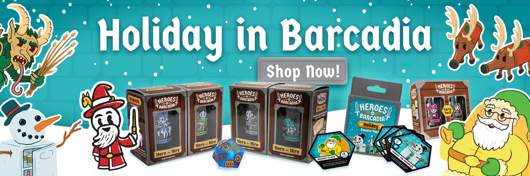 Heroes of Barcadia Holiday 2025 | Rollacrit