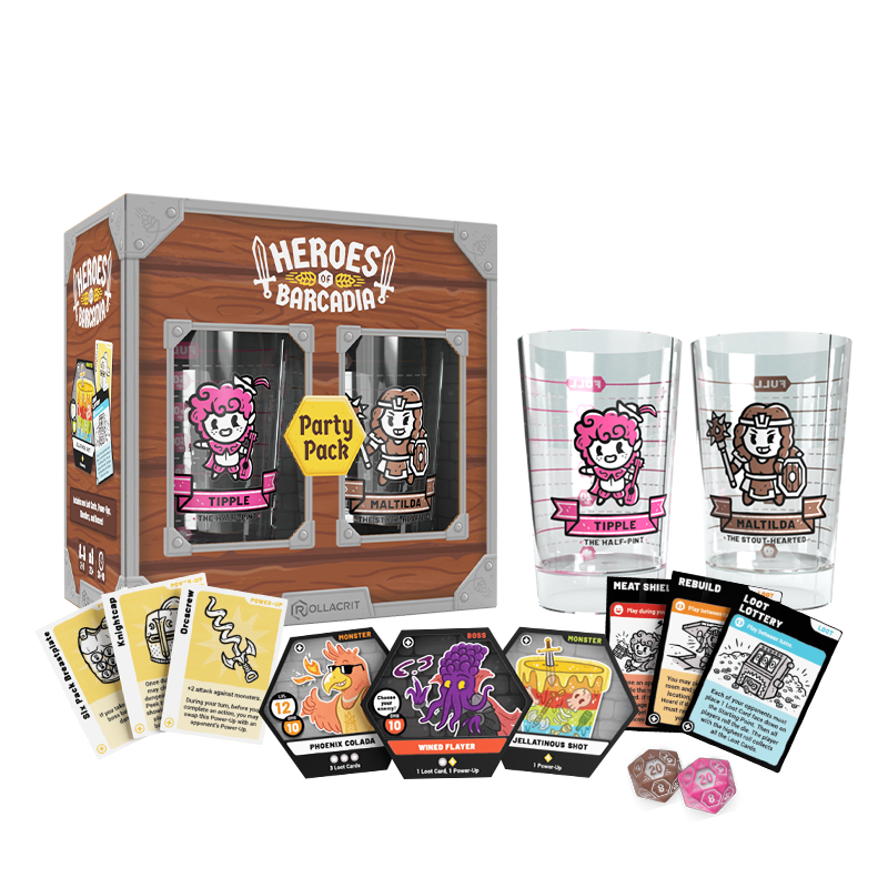 Heroes of Barcadia Party Pack Retail Edition | RollacritHeroes of Barcadia Party Pack Retail Edition | Rollacrit