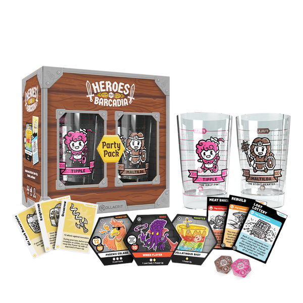 Heroes of Barcadia Party Pack Retail Edition | RollacritHeroes of Barcadia Party Pack Retail Edition | Rollacrit