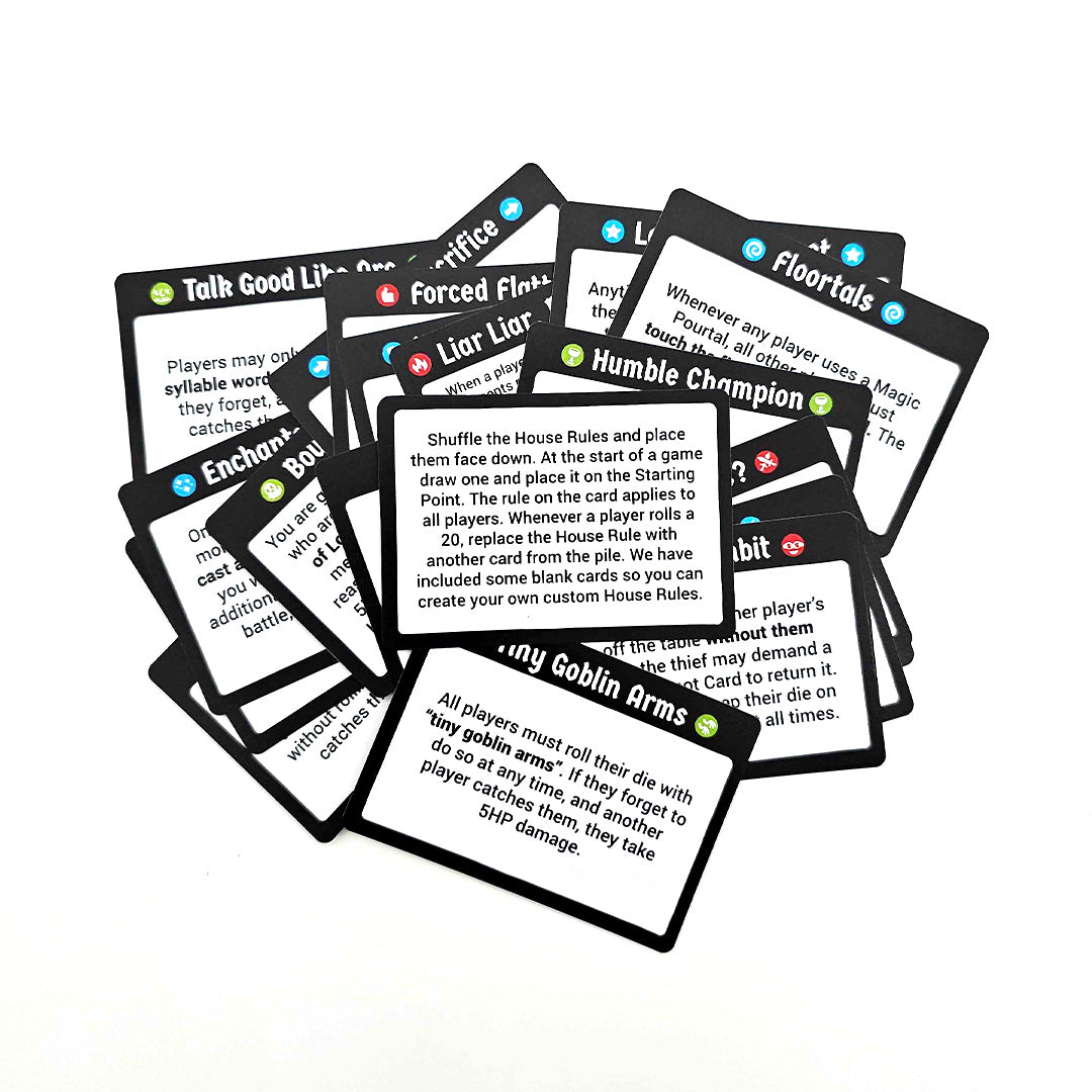 Heroes of Barcadia House Rules Card Booster Pack | Rollacrit