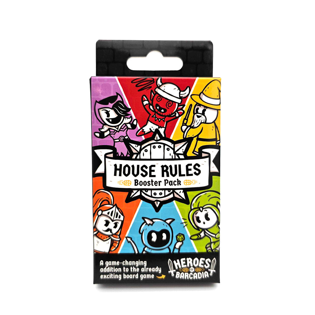 Heroes of Barcadia House Rules Card Booster Pack | Rollacrit