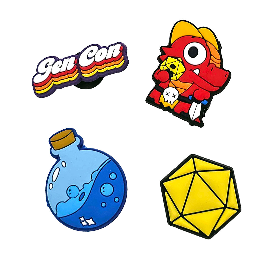 Gen Con 2025 Shoe Charms | Rollacrit