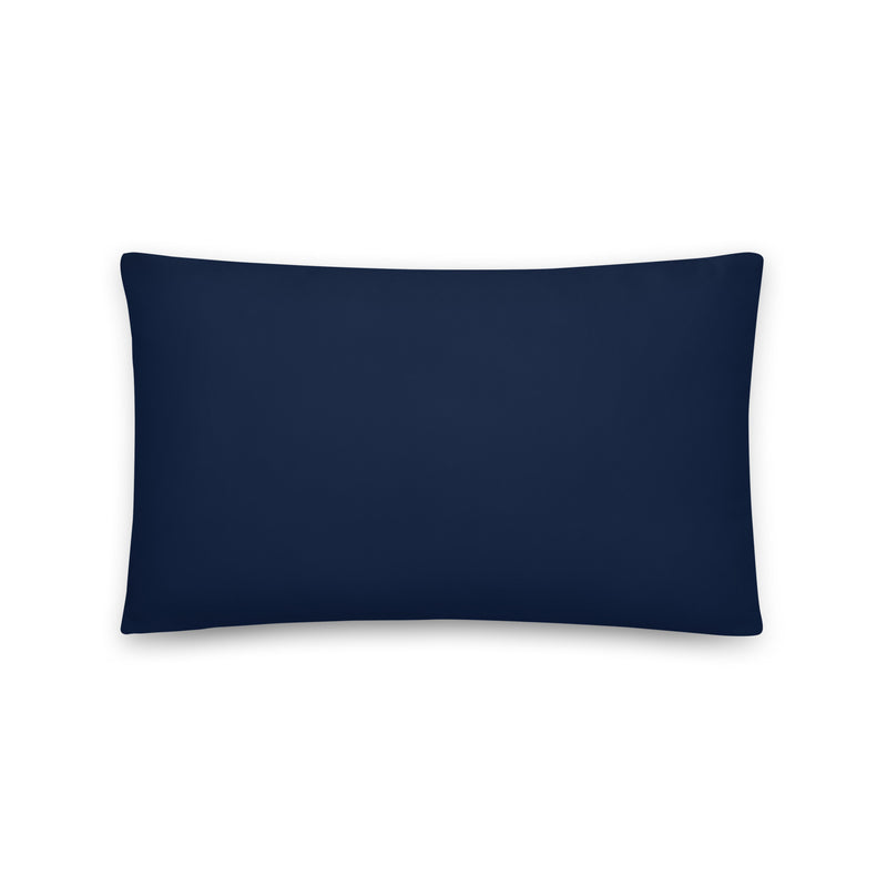 Gen Con Kobold Snowball Fight Blue Pillow | Rollacrit