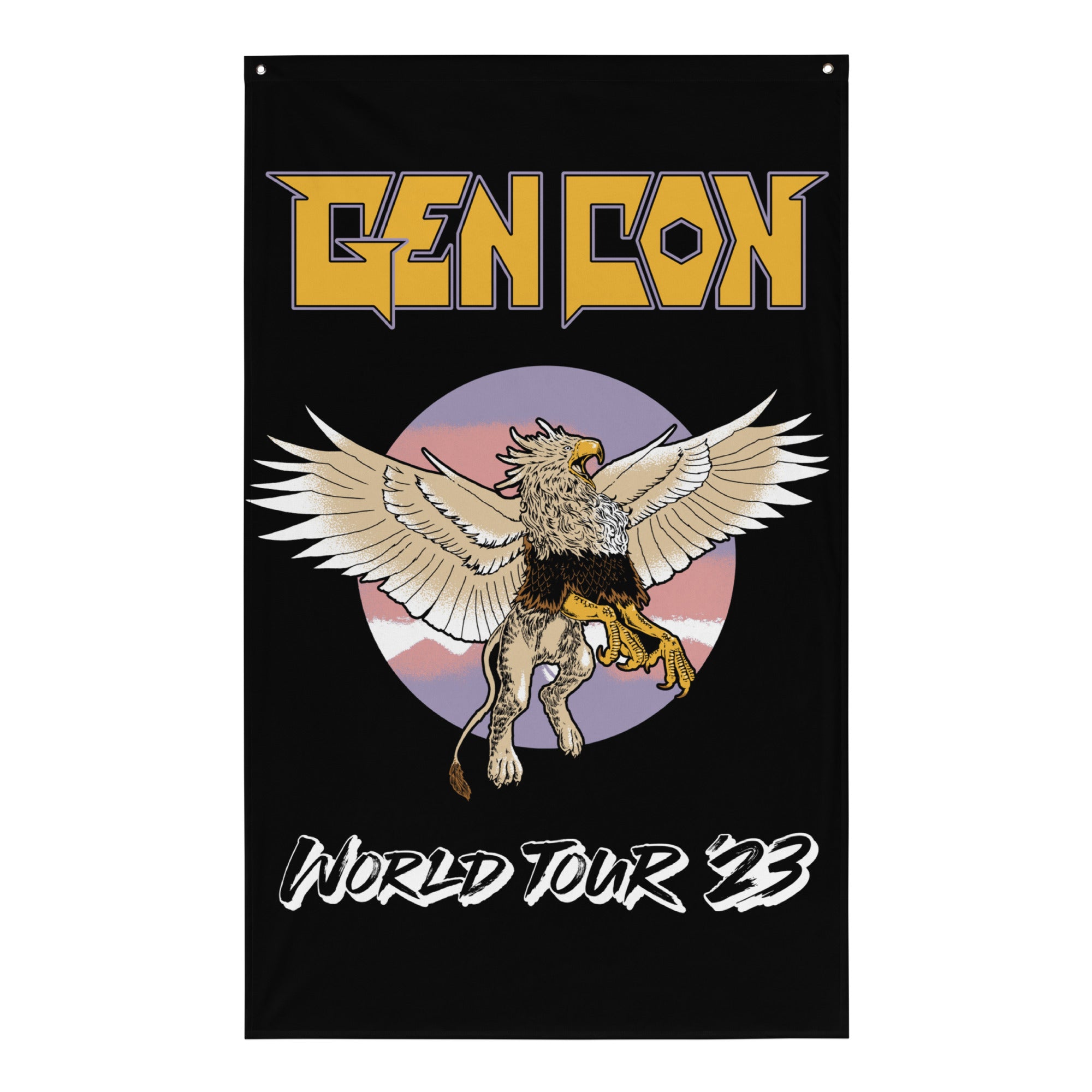 Gen Con 2023 Griffin World Tour Flag | Rollacrit