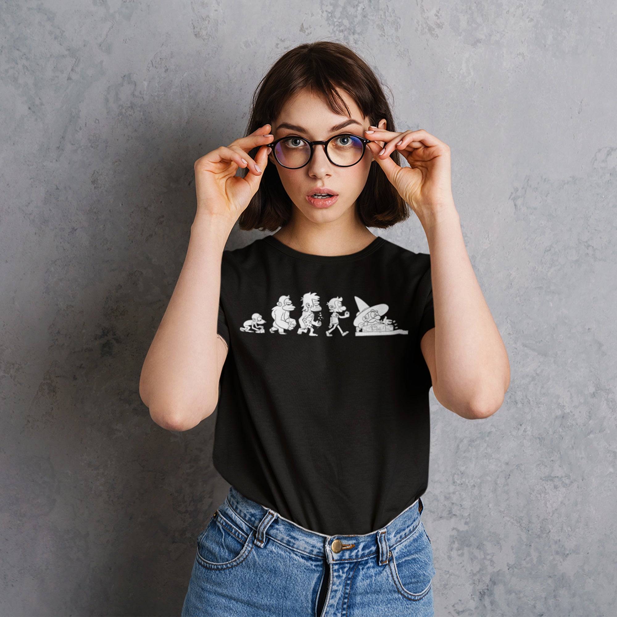 Evolution of Geek T-Shirt | Rollacrit