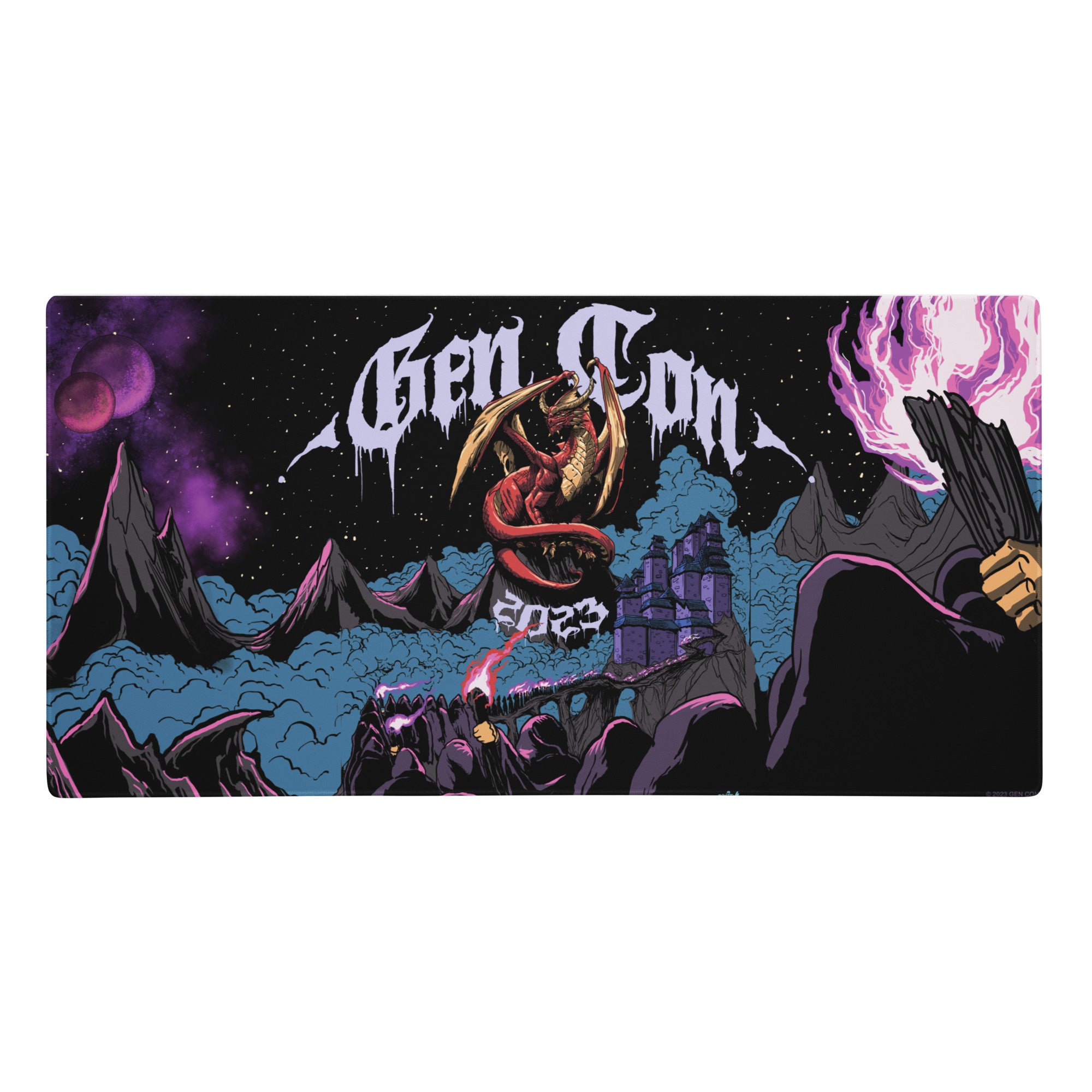 Gen Con 2023 Genevieve Oversized Play Mat | Rollacrit