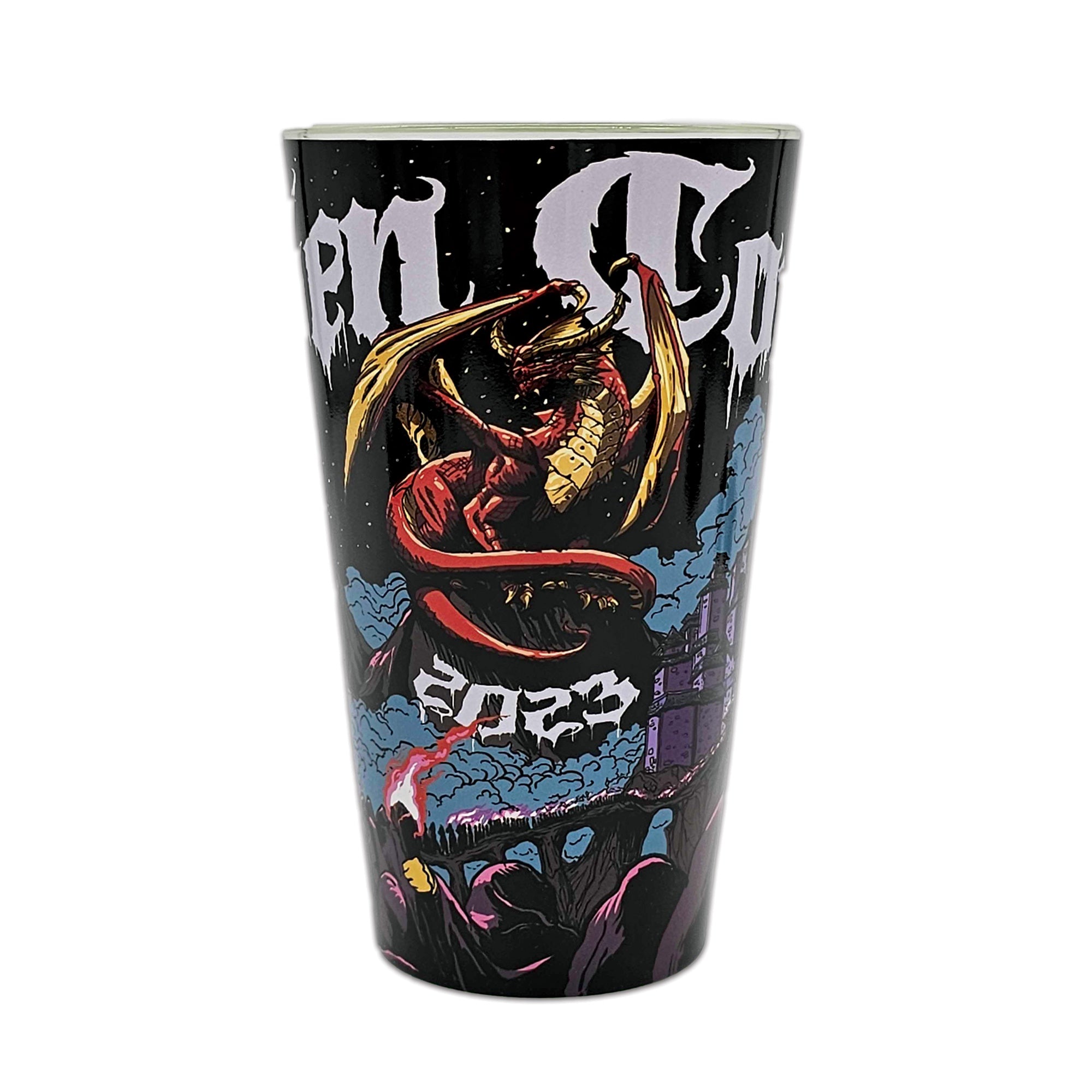 Gen Con 2023 Genevieve Pint Glass | Rollacrit