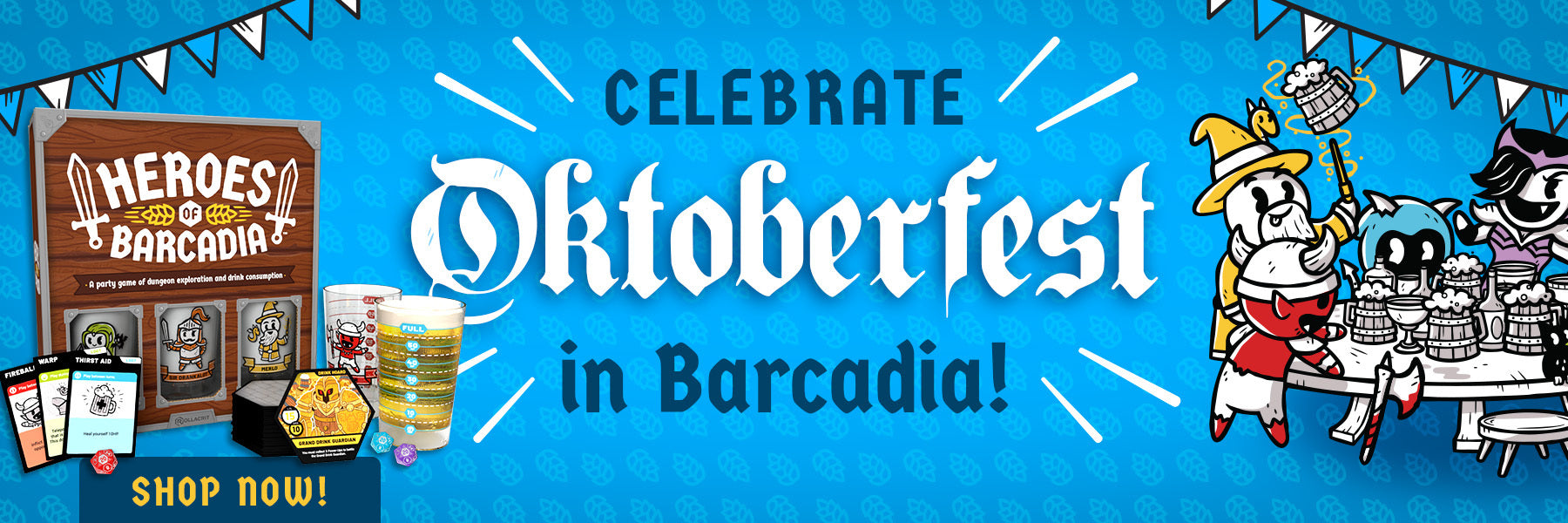 Heroes of Barcadia Oktoberfest | Rollacrit
