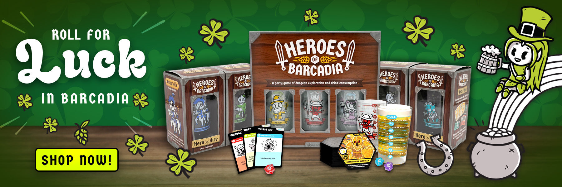 Roll for Luck in Barcadia Heroes of Barcadia | Rollacrit