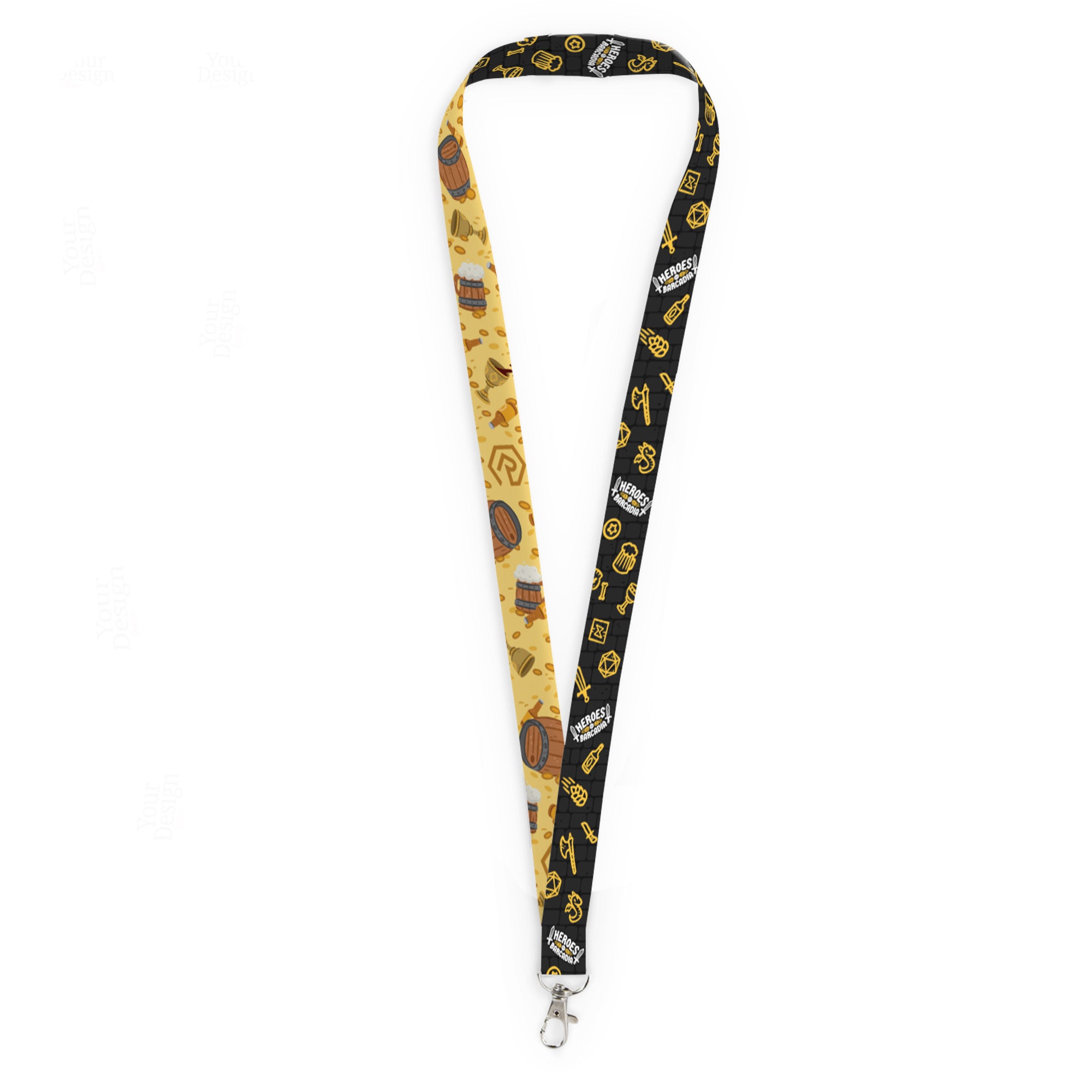 Heroes of Barcadia Lanyard