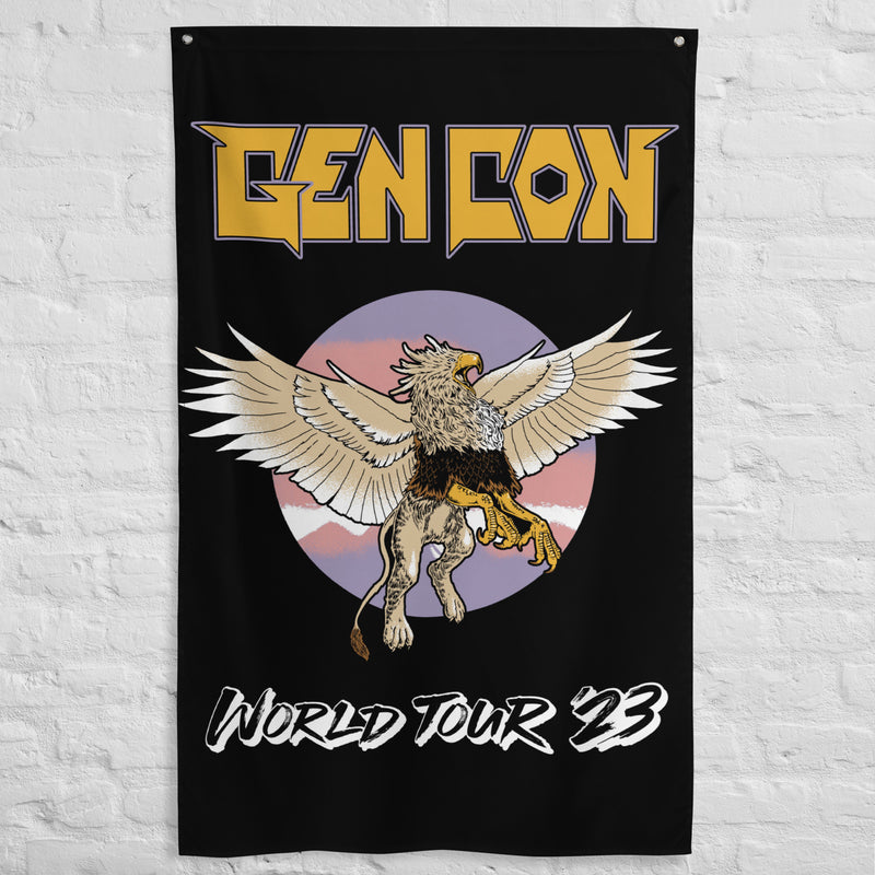 Gen Con 2023 Griffin World Tour Flag | Rollacrit