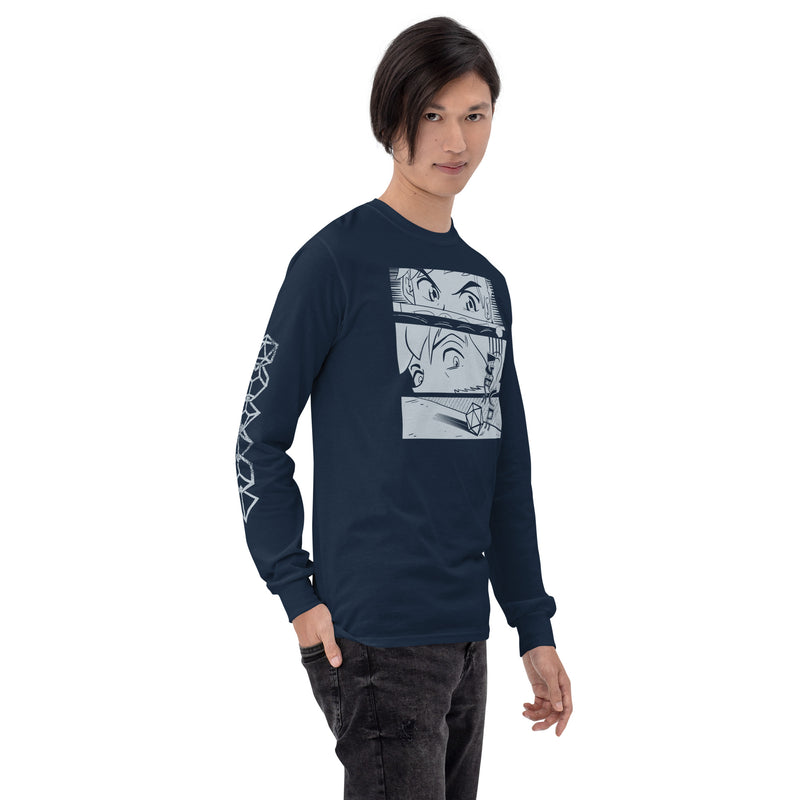 Gen Con Anime Style Triptych Long Sleeve Shirt