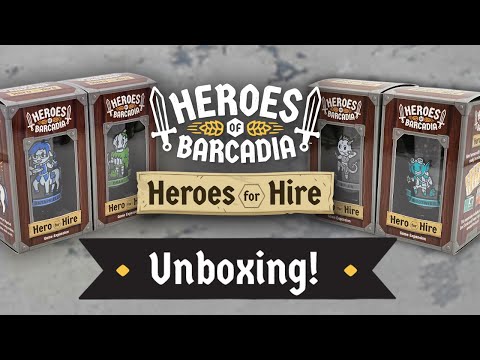 Heroes of Barcadia: Heroes for Hire Expansion Pack | Rollacirt