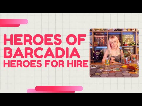Heroes of Barcadia: Heroes for Hire Expansion Pack | Rollacirt