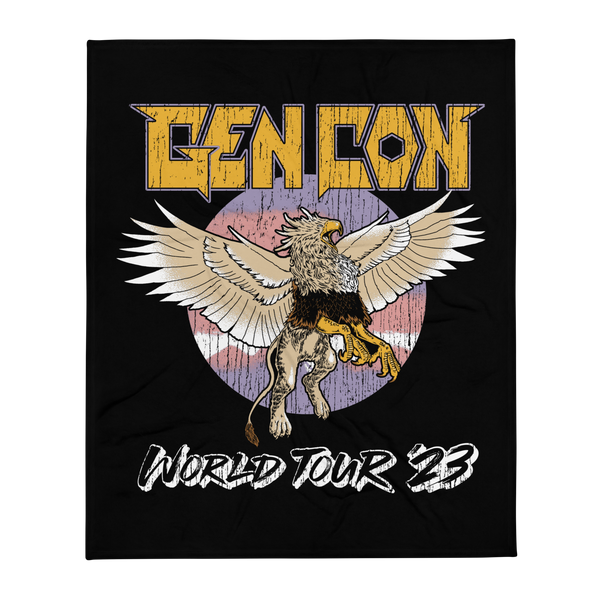 Gen Con 2023 Griffin World Tour Lux Blanket | Rollacrit