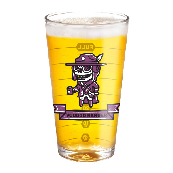 Heroes of Barcadia: Heroes for Hire Voodoo Ranger Pint Glass | Rollacrit