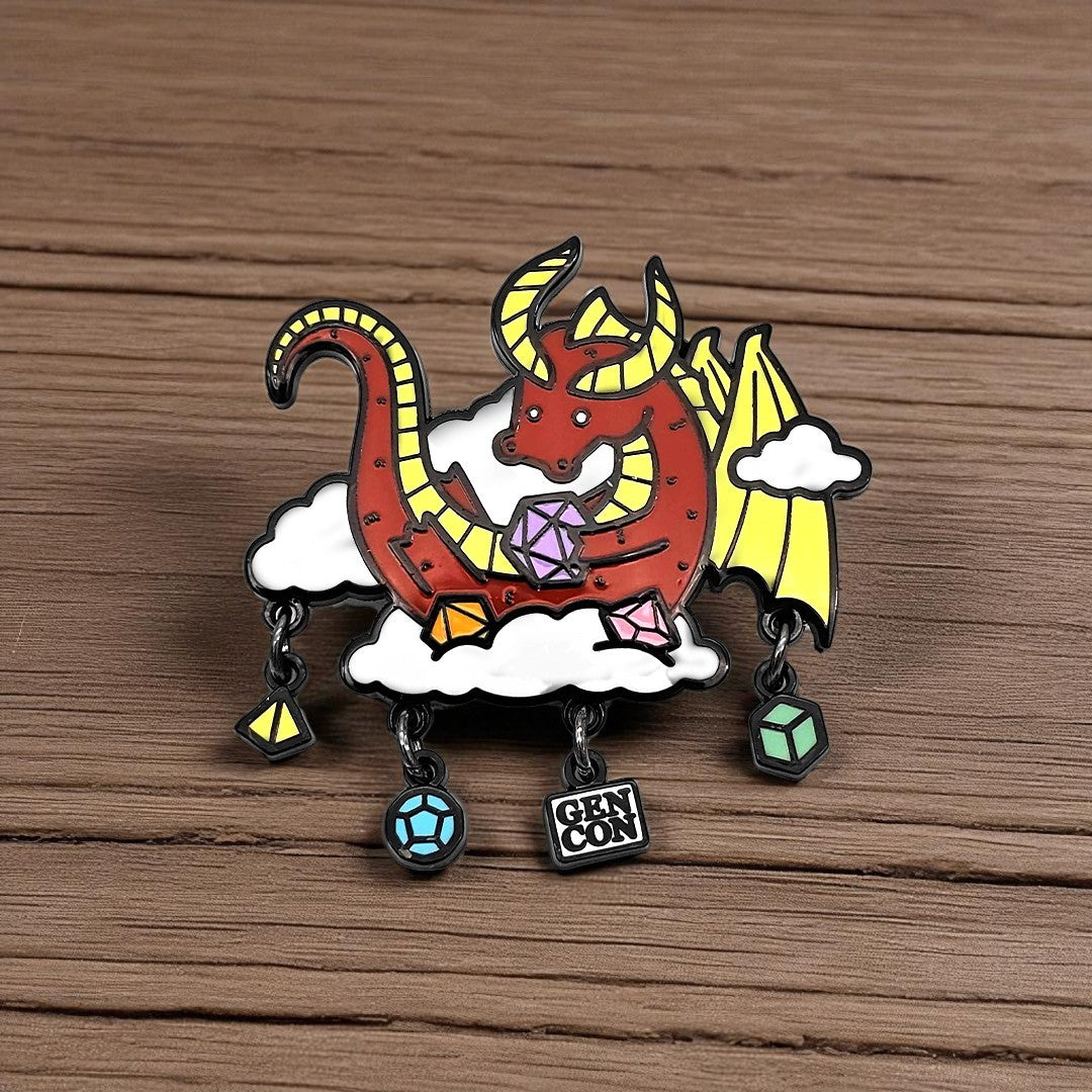 Gen Con Skyrolling Genevieve Pin | Rollacrit