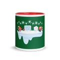 Gen Con Kobold Snowball Fight Red and Green Mug | Rollacrit