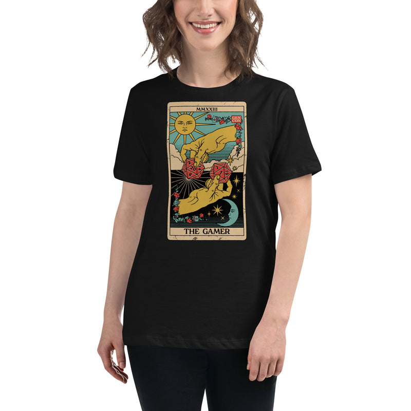 Gen Con The Gamer Tarot Card Femme T-Shirt | Rollacrit