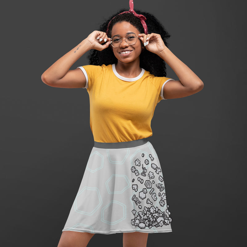 Crit Falls Apart Skater Skirt | Rollacrit