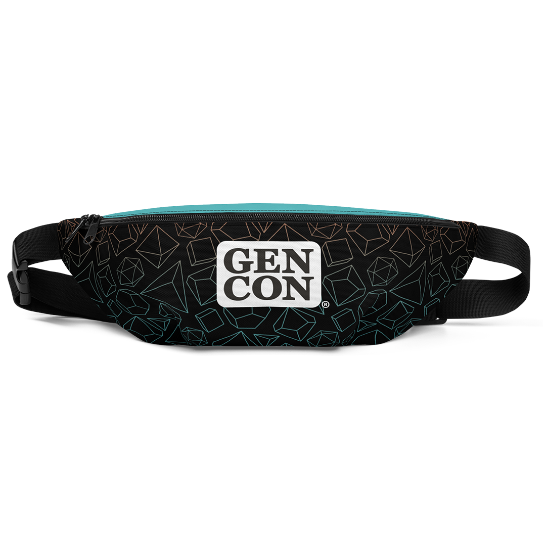 Gen Con Dice Pattern Fanny Pack | Rollacrit