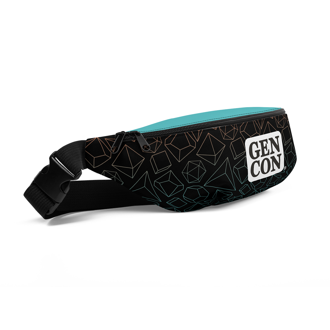 Gen Con Dice Pattern Fanny Pack | Rollacrit