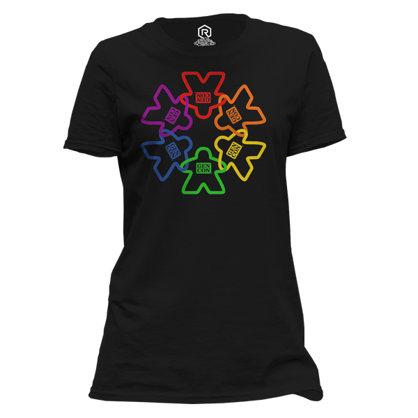 Gen Con Meeple Pride Femme T-Shirt