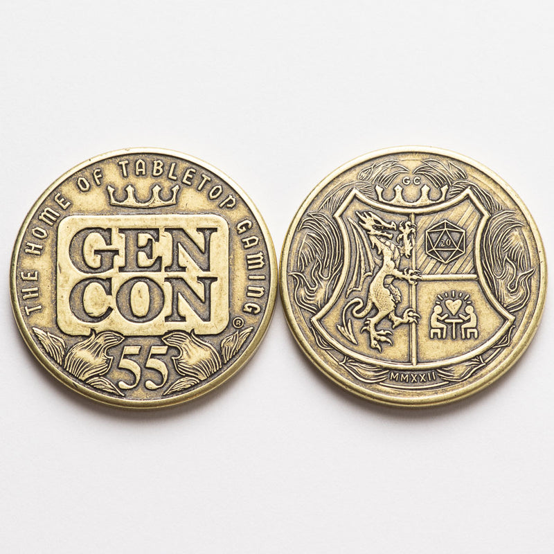 Gen Con 55th Anniversary Coin