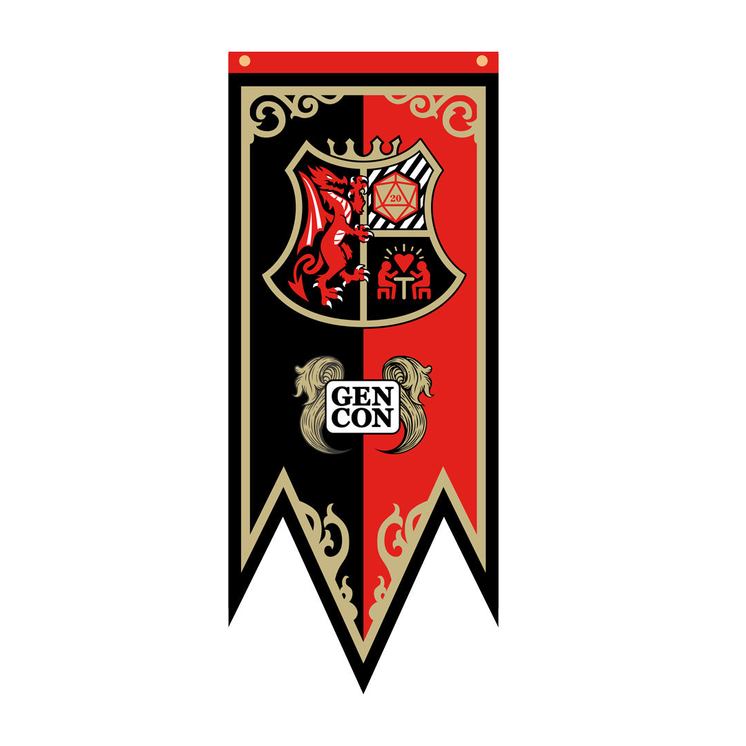 Gen Con Coat of Arms Flag