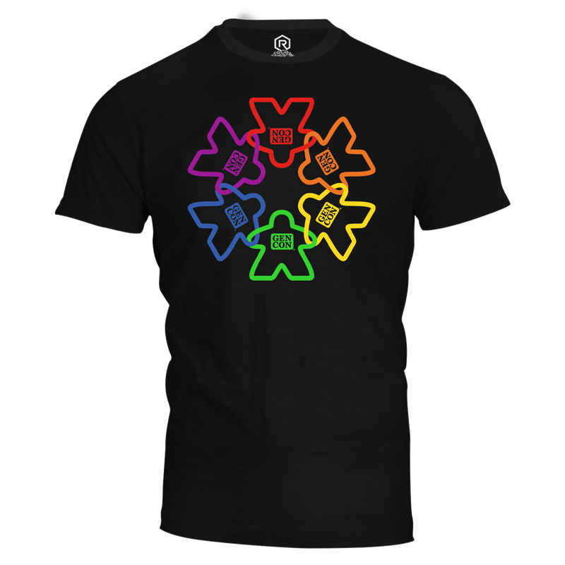 Gen Con Meeple Pride T-Shirt
