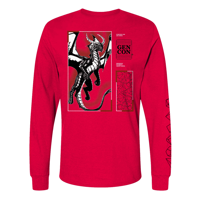 Gen Con Dragon Streetwear Long Sleeve Shirt