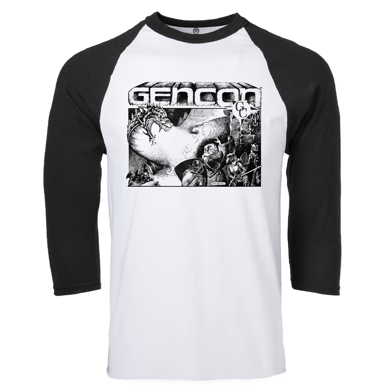 Gen Con Retro Dragon T-Shirt | Rollacrit