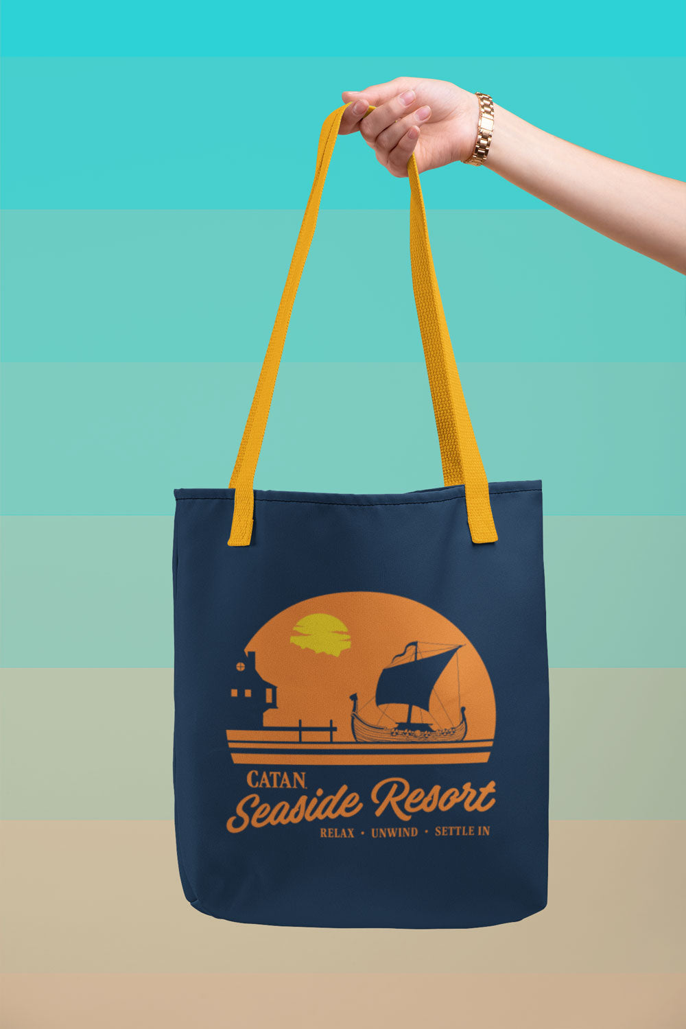 Customized Resort Tote Bag With Rope Handle - Promo Direct