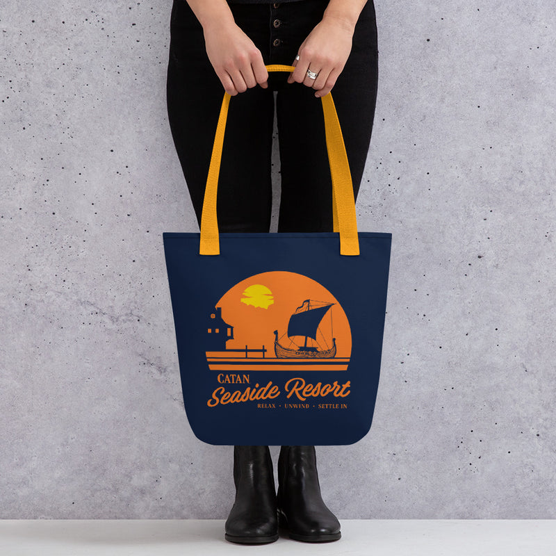 CATAN Seaside Resort Tote Bag | Rollacrit