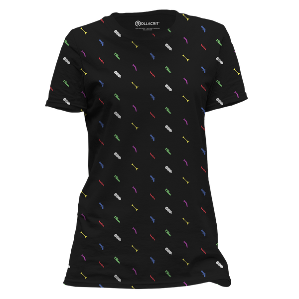 Get a Hint All Over Print Femme T-Shirt | Rollacrit