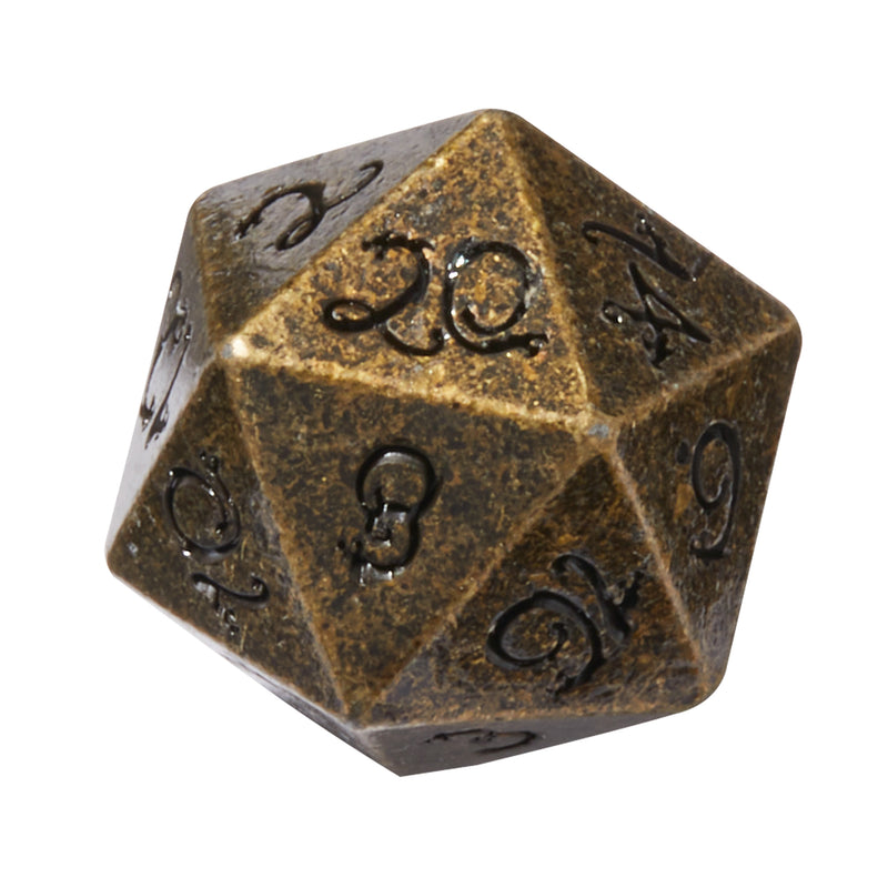 Dwarven Mines Gold Colored Metal 7pc Dice Set | Rollacrit