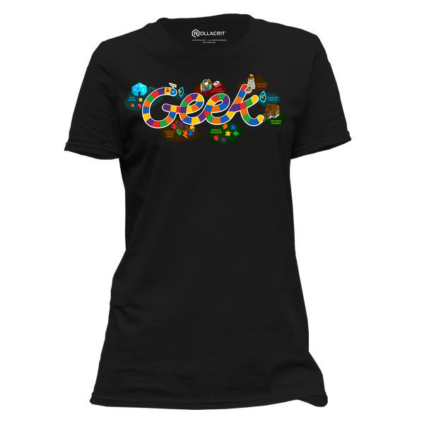 Geekland Femme T-Shirt | Rollacrit