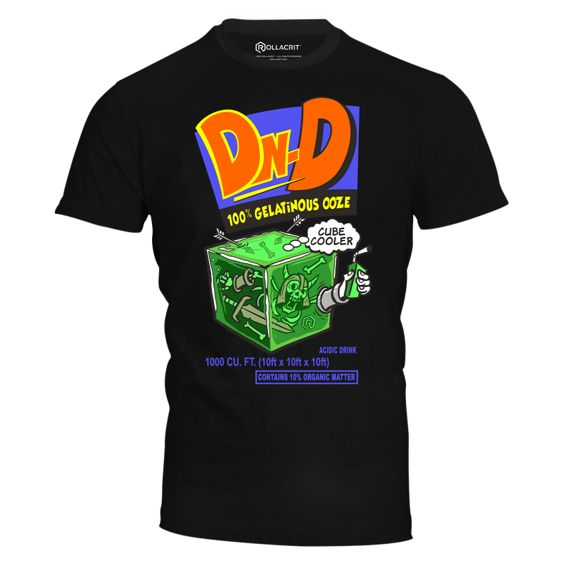 Gelatinous Cubic Cooler T-Shirt | Rollacrit