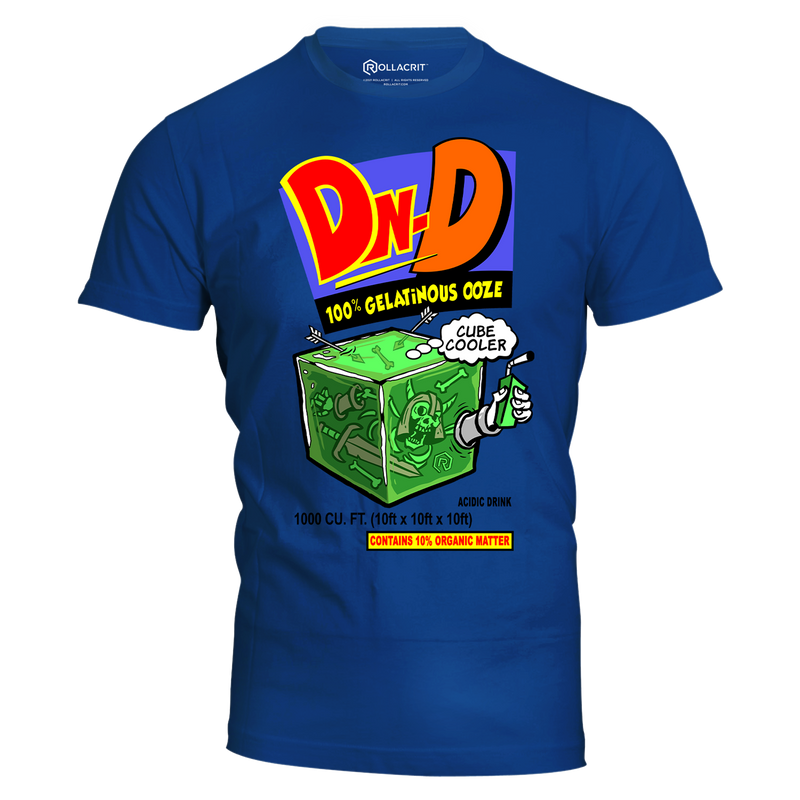 Gelatinous Cubic Cooler Slim Fit T-Shirt | Rollacrit