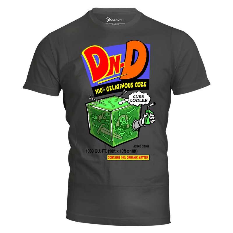 Gelatinous Cubic Cooler Slim Fit T-Shirt | Rollacrit