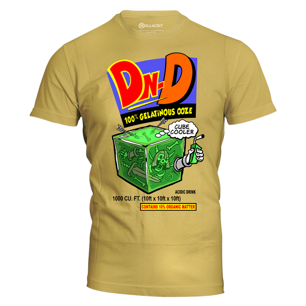Gelatinous Cubic Cooler Slim Fit T-Shirt | Rollacrit