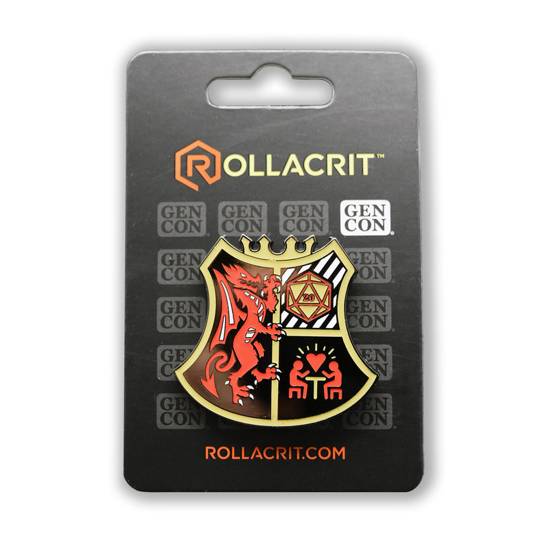 Gen Con Coat of Arms Pin | Rollacrit