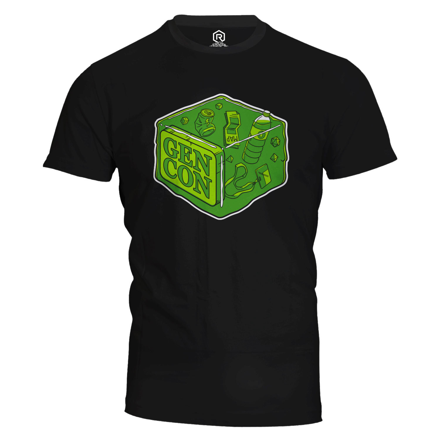 Gen Con Gelatinous Cube T-Shirt | Rollacrit