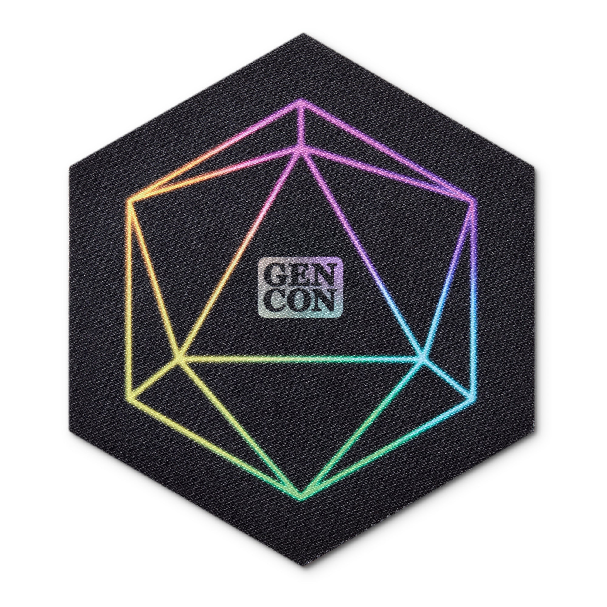 Gen Con D20 8" Hex Neoprene Mouse Pad | Rollacrit