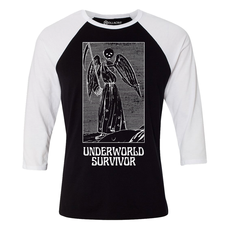 Gen Con Underworld Survivor Raglan T-Shirt | Rollacrit