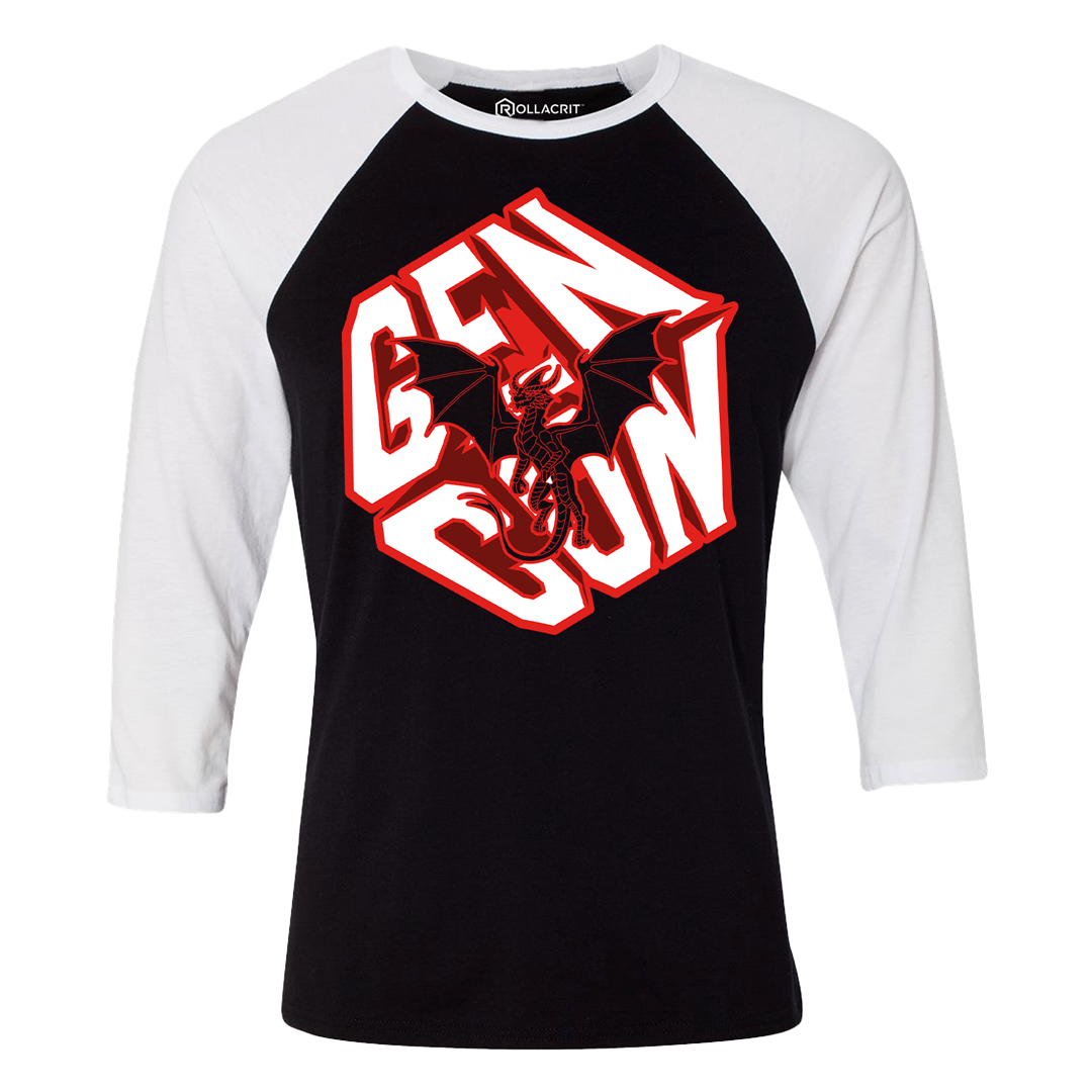 Gen Con 3D Raglan T-Shirt | Rollacrit