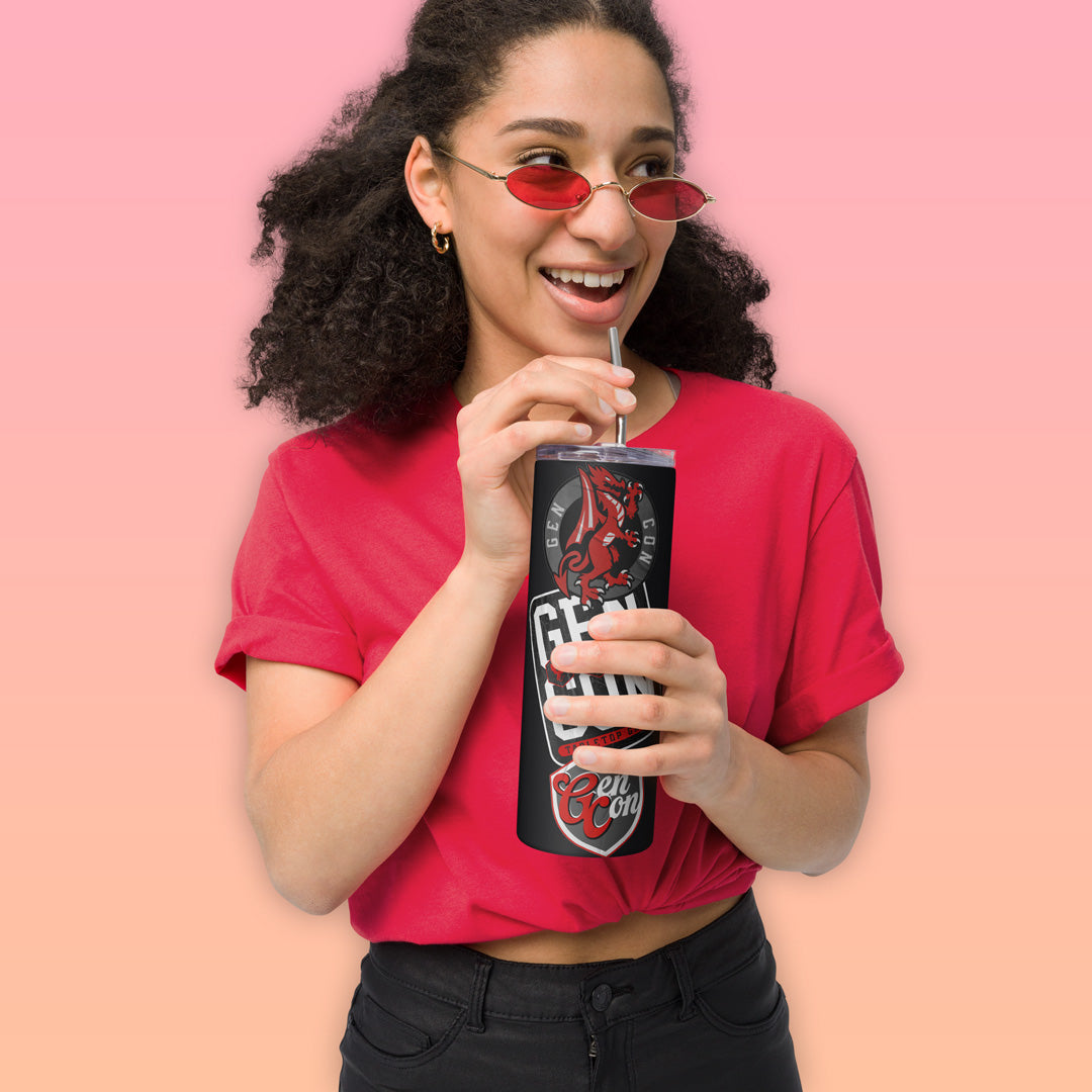 Gen Con Sticker Stainless Steel Tumbler | Rollacrit